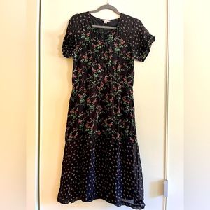 Lucky Brand Floral Midi Dress